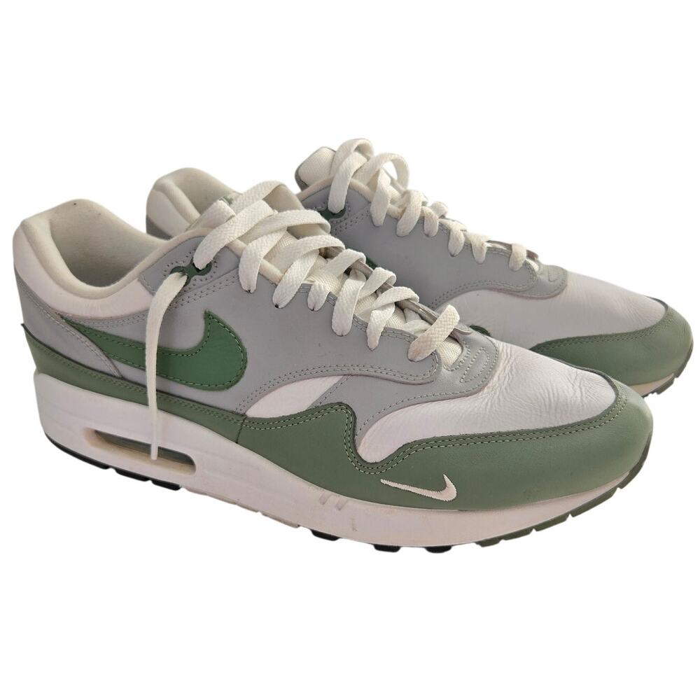 Nike Air Max 1 Premium Spiral Sage Retro Streetwear Sneakers Men’s Size 12